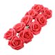 thumbnail image 3 of Virtual Warehouse Paquete de 10 rosas de simulación de espuma PE flores decorativas para el lugar de la boda de 8 cm A2 rojo ANGGREK Otros, 3 of 8