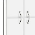 thumbnail image 2 of vidaXL Shower Door Half Frosted ESG 76x190 cm, 2 of 3