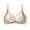 Beige, variant on Sports Bras for Women Comfort Full Coverage Double Support Unpadded Wirefree Mini-mizer Bra
