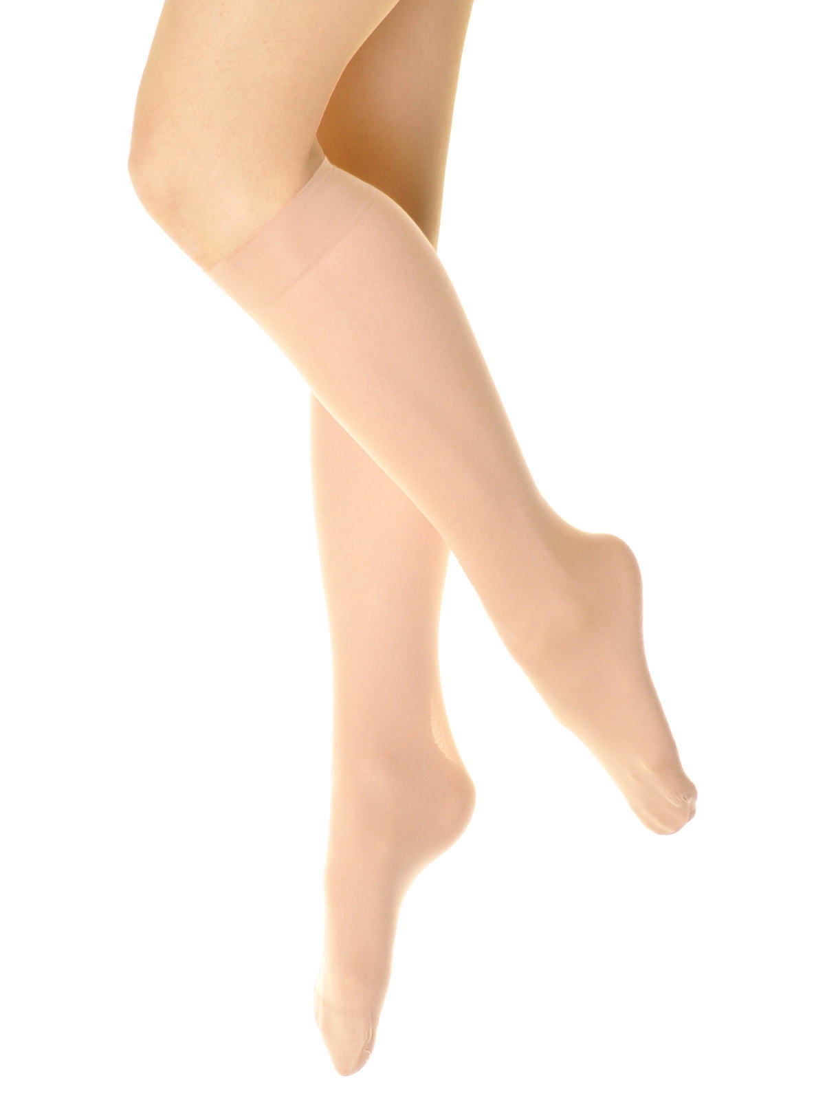 Angelina Sheer Support Nylon KneeHigh Stockings (6Pairs)