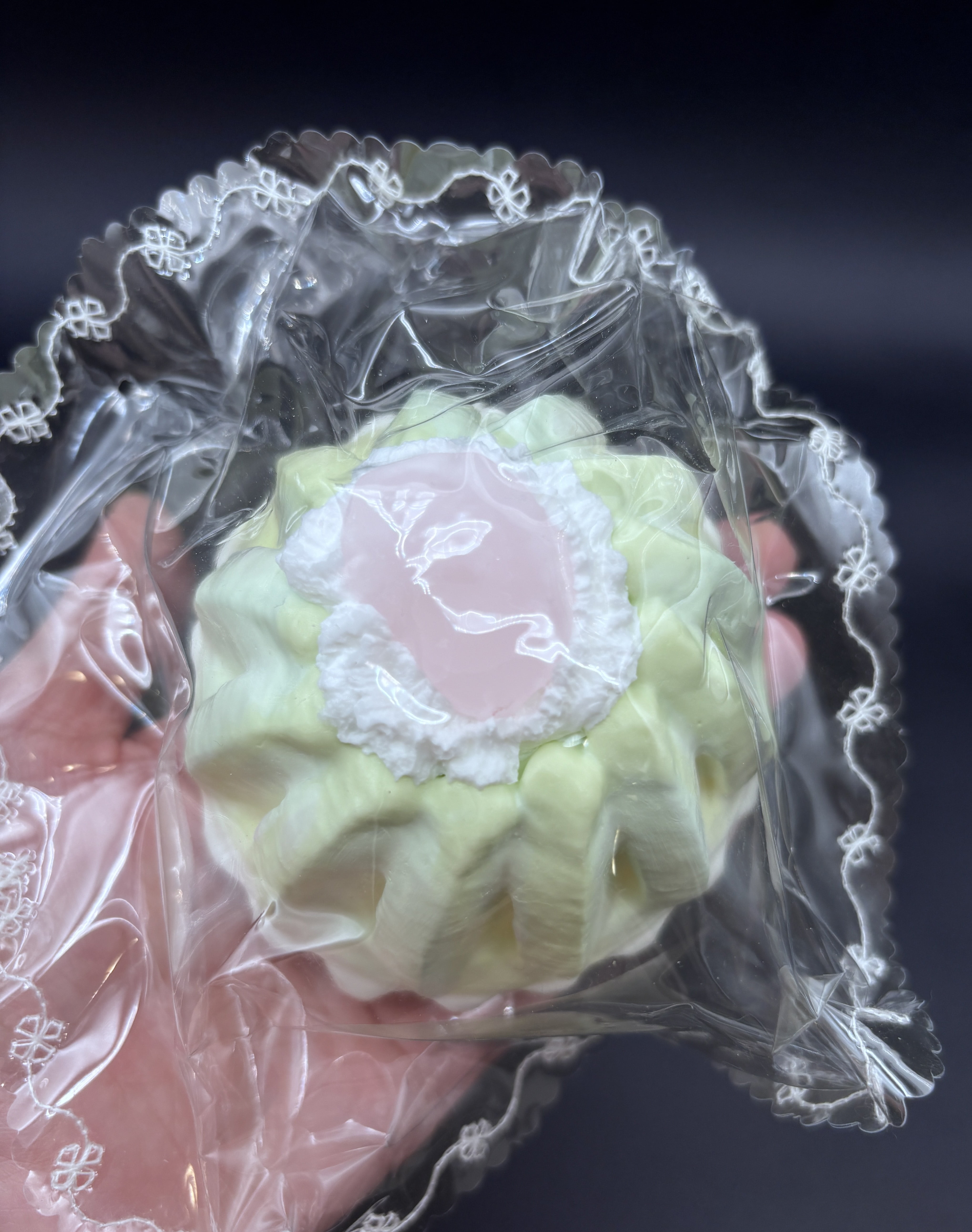 Frozen Butter textured melon jelly Taba Squishy Toy