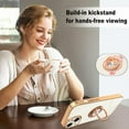 thumbnail image 6 of for White iPhone 15 Case with Ring Holder Kickstand [with Magnetic] Soft TPU Bumper, Glitter Gold Electroplated Cover Full Camera Protective Phone Case for iPhone 15 2023, 6 of 14