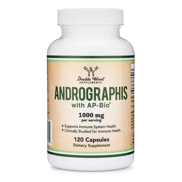 Double Wood | Andrographis with AP-Bio 120 Cápsulas