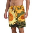 thumbnail image 2 of Fotbe Golden Sunflower In Field Trajes de Baño Estampados para Hombre, Shorts de Verano de Secado Rápido, Ropa de Playa, Bañadores-XX-Large, 2 of 6