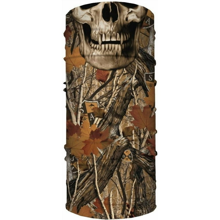 Salt Armour SA Co - Cagoule Bouclier Facial Orange - Masque Solaire Pêche
