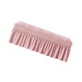 thumbnail image 1 of pitrice Long Bench Cover Bench Seat Furniture Protector for Living Room Hotel Decor Pink, 1 of 8