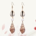 thumbnail image 3 of MLINS Shell Sea Snail Earrings Beautiful Elegant Decor Eardrop for Women Lady Female, 3 of 8