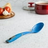 Tasty Solid Spoon, Heat Resistant Nylon, Dishwasher Safe, Basting Spoon, Royal Blue