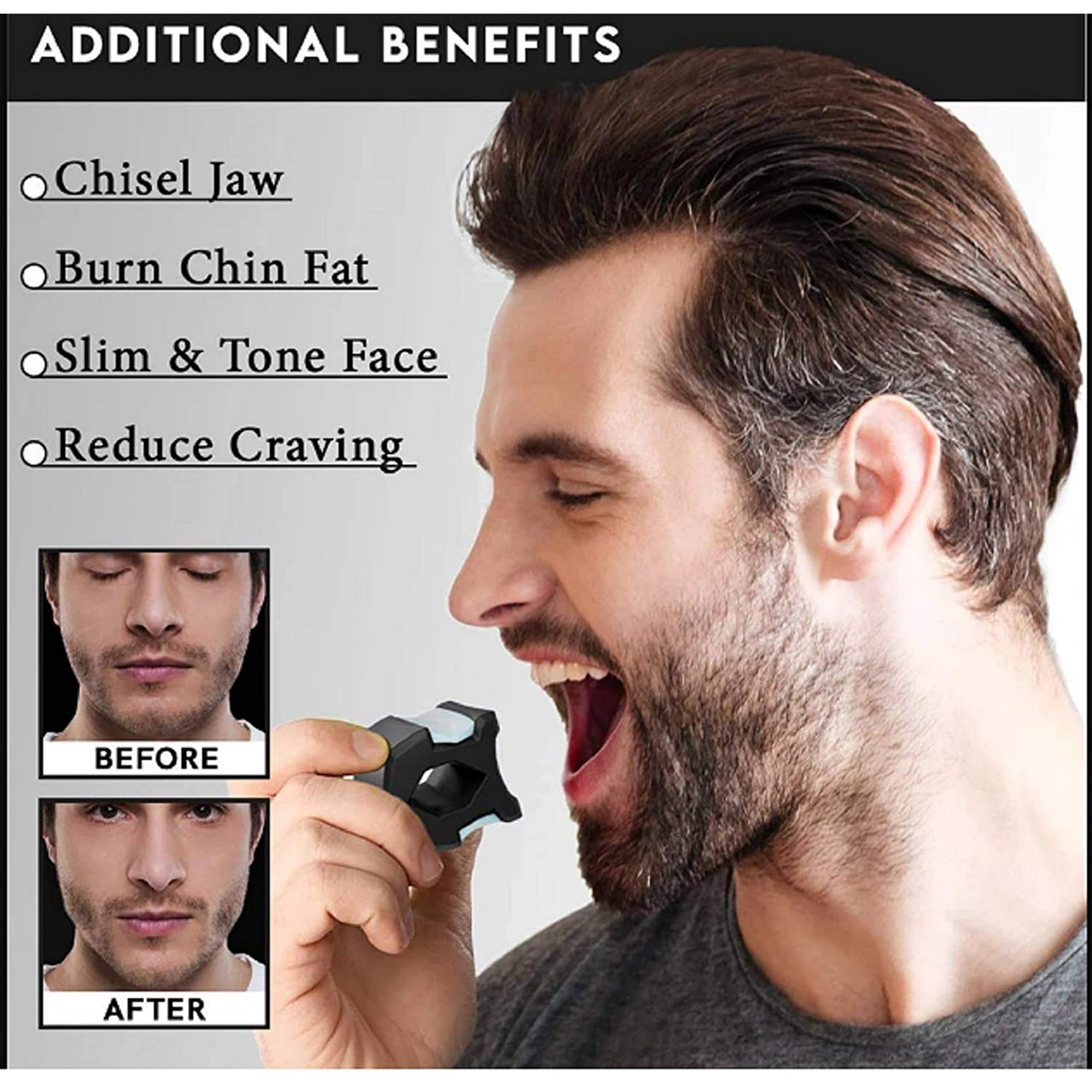 Zctt Jaw Exerciser For Chiseled Jawline Exercise Face Neck Toning Workout Device Double Chin Reducer Sculpt Chisel Jaw Face And Neck Exercise