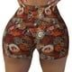 thumbnail image 2 of Fotbe Coffee Stamp Shorts Sin Costuras – Shorts Deportivos de Cintura Alta para Mujer, Elásticos para Gimnasio, Yoga, Running o Ciclismo-Large, 2 of 8