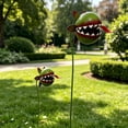 thumbnail image 5 of Summercome Metal Venus Flytrap Garden Stakes Decorative, 32 Inch Metal Carnivorous Plants for Outdoors, Yard Art Garden Decorations for Outdoor Lawn Porch Pathway, Garden Decor for Outside, 5 of 8