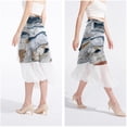thumbnail image 4 of Marble Stunning Chiffon Beach Dress for Women - Summer Dresses for the Beach, 4 of 6