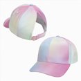 thumbnail image 4 of KPOPLK Children's Baseball Cap With Ponytail For Girls Boys Adjustable Summer Hat Visor Hat Junior Tennis Cap Peaked Cap Baseball Cap Sun Visor Hat Summer Hat Sun Hat(2-8 Years,Multicolour), 4 of 4