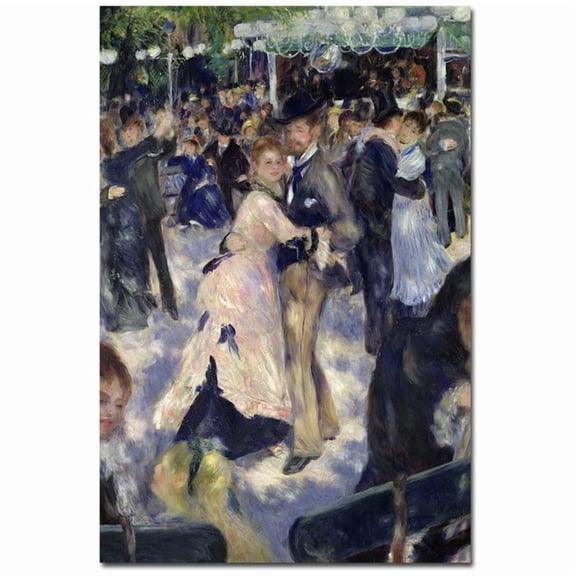 Trademark Fine Art "Le Moulin de la Galette" Canvas Art by Pierre-Auguste Renoir
