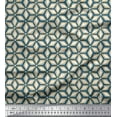 thumbnail image 1 of Soimoi polyester Crepe Fabric Geometric Mandala Printed Craft Fabric by the Yard 42 Inch Wide, 1 of 3