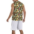 thumbnail image 2 of Sikiie Fruits Basketball Jersey Reversible Men's Mesh Athletic Sports Shirts Training Practice S-4XL4X-Large, 2 of 6