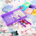 thumbnail image 4 of Painting Kit 1 Set  Painting Tool Multi Grid Design Smooth Surface Simple Operation DIY Art Craft  Painting Tool Set Home Supply, 4 of 6