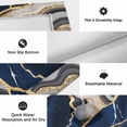 thumbnail image 6 of Blue Marble Outdoor Rug for Patio/Deck/Porch, Non-Slip Large Area Rug 6 x 9 Ft, Grey Gold Texture Vintage Farmhouse Art Indoor Outdoor Rugs Washable Area Rugs, Reversible Camping Rug Carpet Runner, 6 of 8