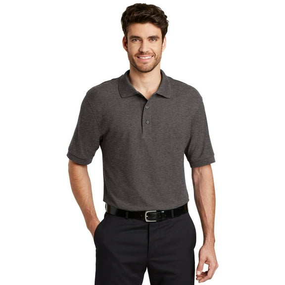Port Authority Extended Size Silk Touch Polo. K500es