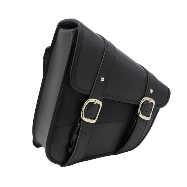 CSChome Sac de Moto en Cuir Synthétique Sac de Balançoire de Moto Imperméable Sangle Réglable Grande Capacité Sacoche Universelle