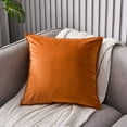 thumbnail image 5 of Wowstyle Decorative Velvet Pillow Covers, Pillowcases for Couch Sofa, 16x16 Inch, Modern, Multicolor, Set of 4, 5 of 5
