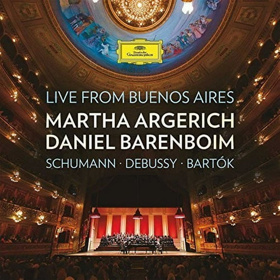 Argerich / Barenboim - Live from Buenos Aires (Schumann/Debussy/Barktok) - Classical - CD