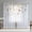 B-butterfly, variant on Flower Sheer Curtains for Living Room 84 inch Length 2 Panels Set Elegant Dandelion Spring Printed Window Curtain Chiffon Drapes for Bedroom