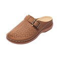 thumbnail image 2 of Norvail Closed Toe Sandals for Women, Walking Sandals for Women With Arch Support, Comfortable Slip On Mules with Platform Wedge for Daily Wear, 2 of 4