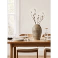 thumbnail image 6 of LE TAUCI 11.5" Ceramic Vase, Rustic Farmhouse Flower Vase for Shelf, Entryway & Neutral Table Decor Vase, Earthstone Floral vase, 6 of 6