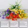 thumbnail image 3 of Morttic 1x Artificial Calla Lily Flowers, Outdoor Faux Plants Anti-Ultraviolet Greenery Garden Home Decoration White, 3 of 6