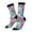 3 Black, variant on Succulents Print Adult Socks for Men & Women,Calf Socks, Ankle Socks,Boots Socks,Breathable Casual Sock,Unisex Crew Socks