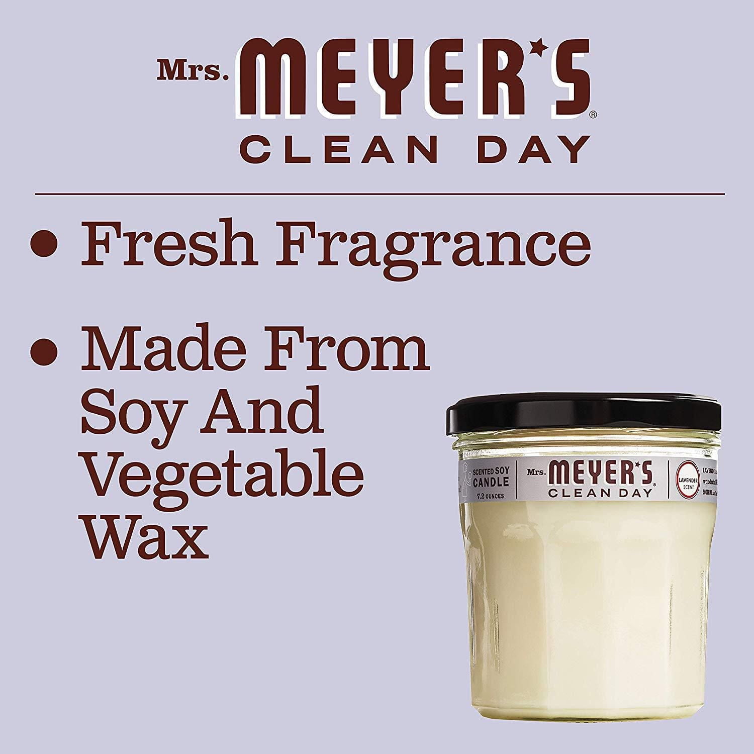Mrs. Meyer's Clean Day Scented Soy Candle, Lavender