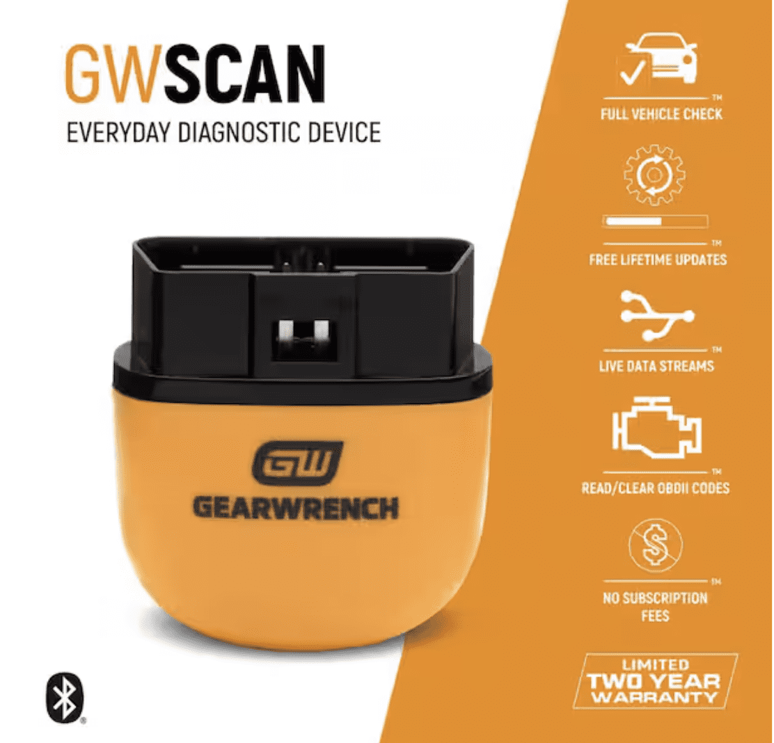 Kd Tools GWSCAN Everyday Diagnostic Tool Bluetooth Obdii Tester (2-pack)