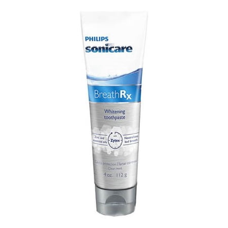BreathRx DIS363 Whitening Toothpaste with Fluoride Protection Prevents Dental Decay