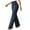Blue, variant on Blmnix Palazzo Womens Slacks for Work Plaid Fashion High Waist Womens Athletic Pants Wide-Leg Ankle Trousers