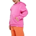 thumbnail image 2 of Color Mix by Garanimals Toddler Butter Fleece Hoodie, Sizes 2T-5T, 2 of 8
