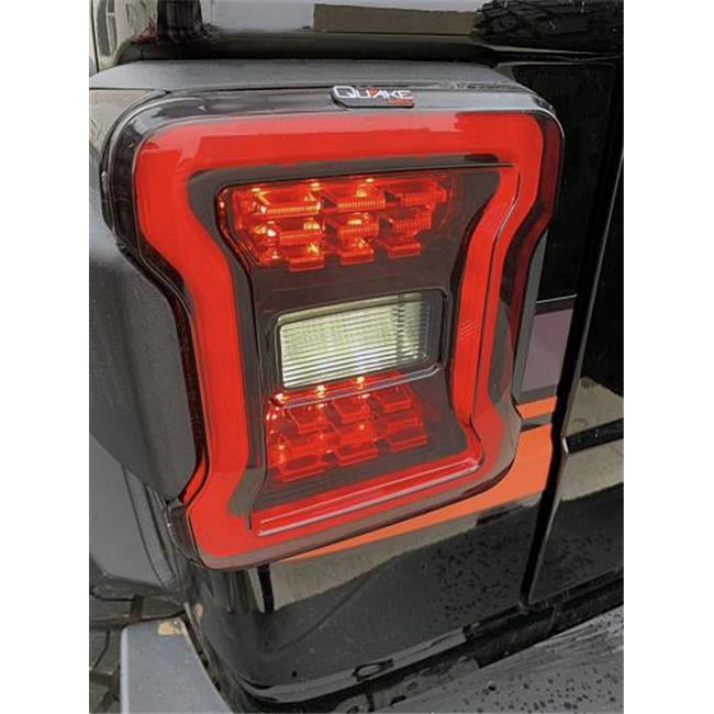 Quake LED QTE558 Blackout LED Replacement Tail Lights for 2018 - 2019