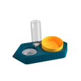 thumbnail image 6 of Dot Bowls Cat Food Dishes Water Fountain Detachable Pet Feeder Waterer for Dogs Cats , double blue, 6 of 10