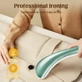 thumbnail image 5 of Advwin 2000W Standing Garment Steamer with 10 Steam Levels, 2.7L Tank for 90 Min Steam, Dual Rod Adjustable Height, Vertical & Flat Ironing with Accessories (Green), 5 of 9