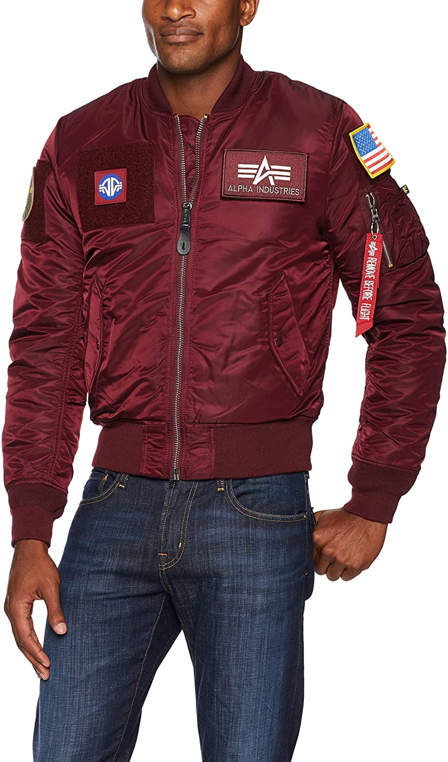 alpha industries ma1 slim fit