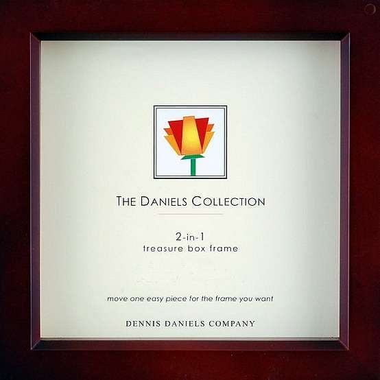 Dennis Daniels W5510.10WN 10 x 10 in. Treasure Box Frame - Dark Walnut