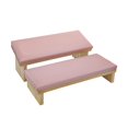thumbnail image 3 of Reposabrazos para uñas, 2 unidades, almohada para manos y uñas, combinación de rampa para pies, salón de spa Rosa, 3 of 9