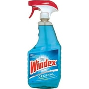 Windex Original Glass & Window Cleaner - Streak-Free Blue Glass Cleaner - 25.87 Fl Oz