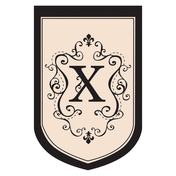 Evergreen Enterprises Sigil Monogram Garden Flag