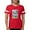 Red, variant on CafePress - G.I. Joe Snake Eyes Savin Women's Football T Shirt - Womens Football Shirt