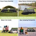 thumbnail image 2 of Mosquitero Akiky Plegable para Camping 1 Persona Verde Ejército, 2 of 9