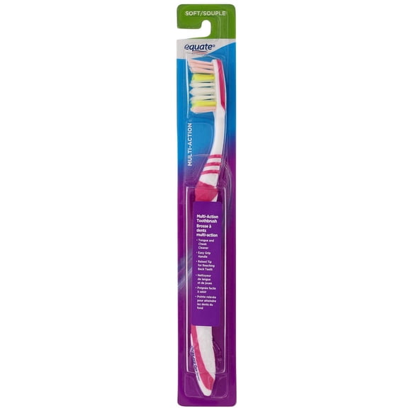 Equate Multi-Action Toothbrush (Soft)
