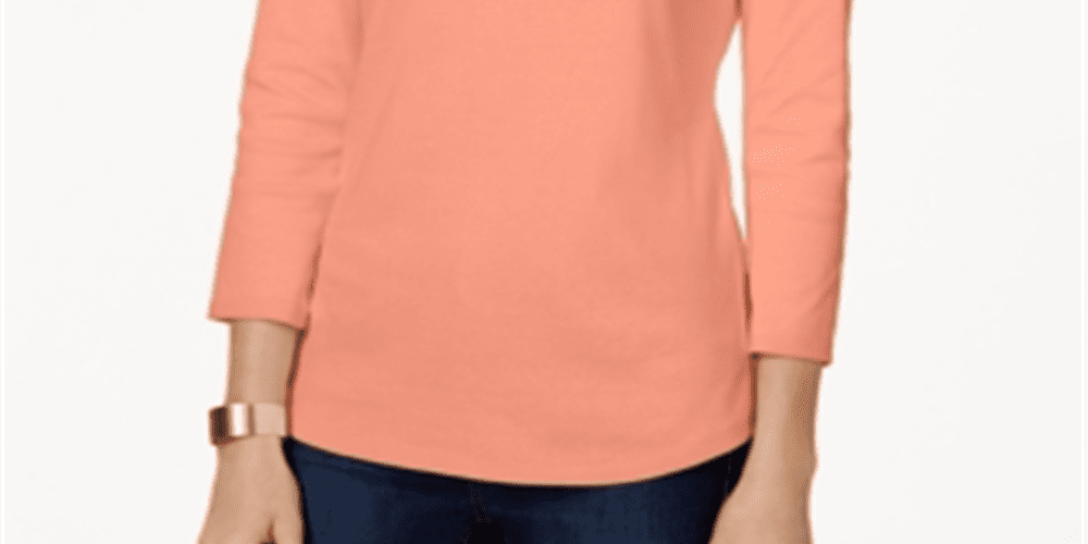 charter club pima cotton tops