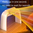 thumbnail image 2 of Elite Merch Foot Heater, Portable Foot Warmer with Thermostat for Office, 2 of 5