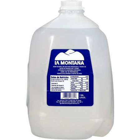 La Montana Natural Water, 1 Gallon